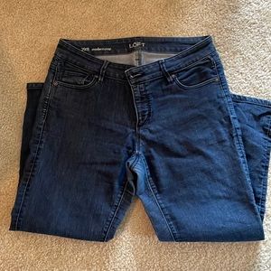 Loft crop jeans